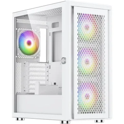 Gehäuse Silentware Air 100 Weiß Midi Tower Mesh RGB