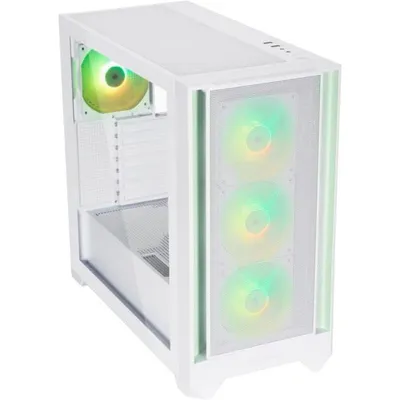 PC-Gehäuse Silentware Flow 110 ARGB Weiß