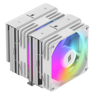 Kühlung Luft Silentware Socket AM5 LGA 1851 Dual Tower TITAN-WH ARGB