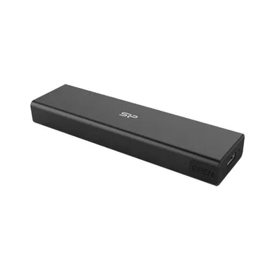Externe SSD-Gehäuse Silicon Power PD60 M.2 Aluminium Schwarz USB Type-C