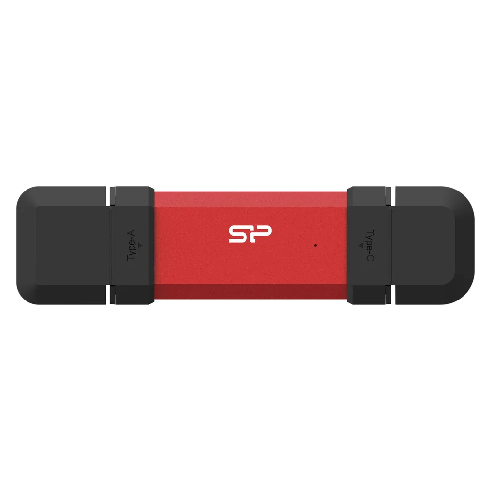 Silicon Power 1TB USB Stick USB Typ A+C 1050/850MB's red