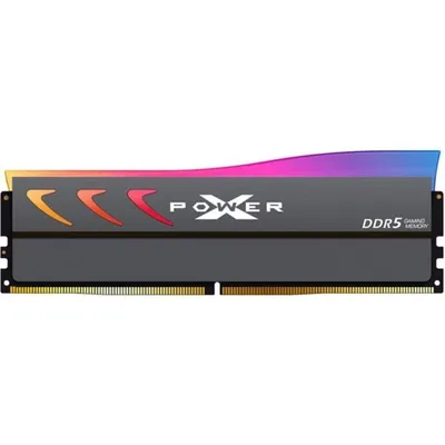 Arbeitsspeicher RAM Silicon Power SP016GXLWU60FFSK 16GB 1x16GB DDR5 6000MHz CL36 RGB Grau