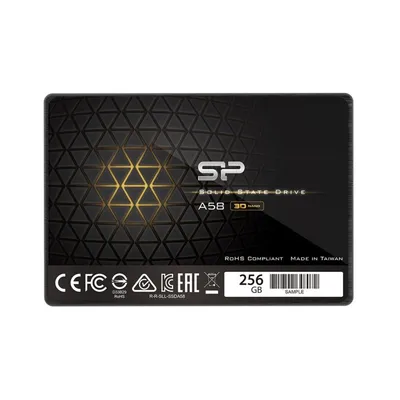 Disco Duro Silicon Power Ace A58 256GB SSD SATA III 560MB/s 3D NAND S.M.A.R.T.