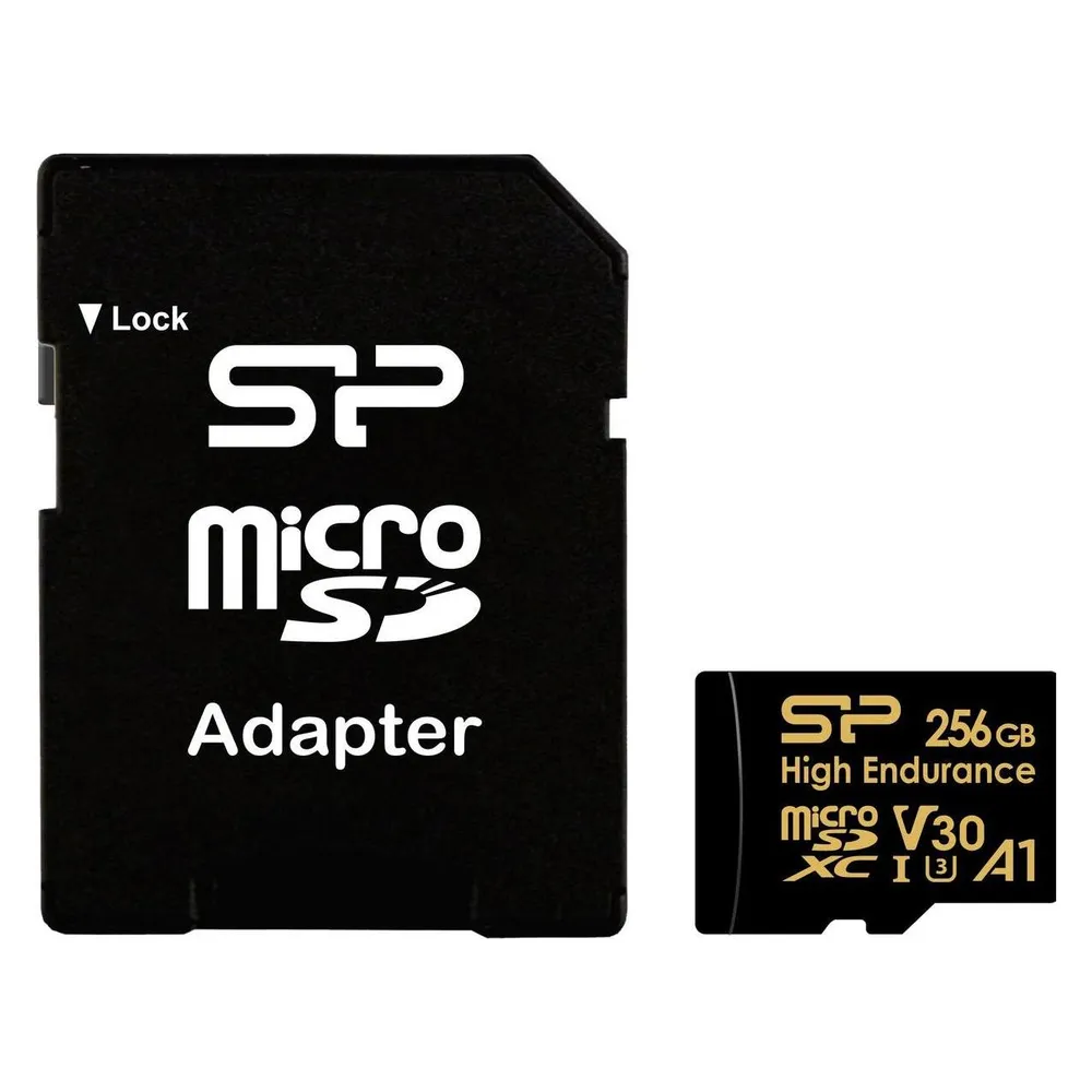 Speicherkarte Silicon Power Sp008gbsth010v10sp 256GB microSDHC Klasse 10