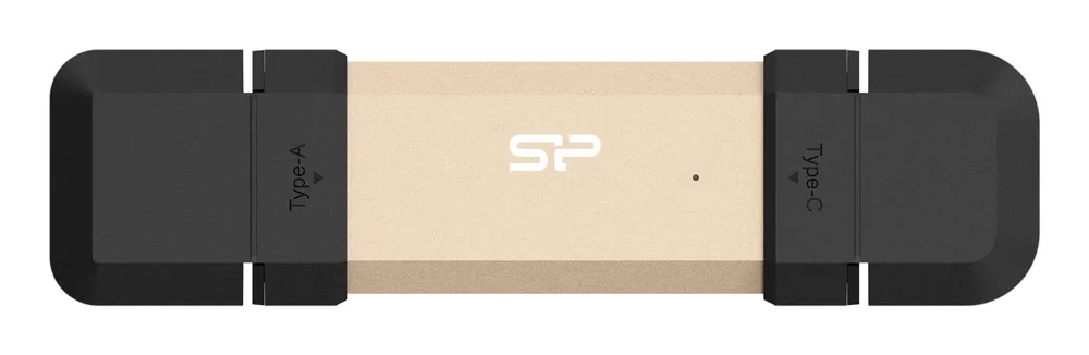 Silicon Power DS72 | sp500gbuc3s72vpg | 500 GB - USB Type-A / USB Type-C