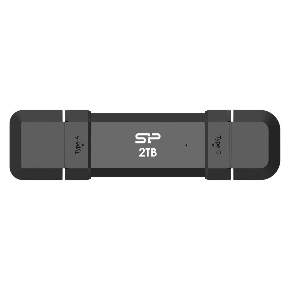 USB-Stick Silicon Power DS72 500 GB USB Type-A und Type-C 3.2 Gen 2 1050 MB/s