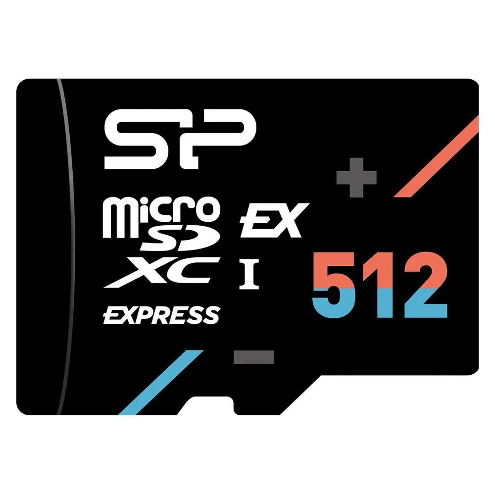 microSDXC Karte Silicon Power 512GB UHS-I U3 V30 A1 Schwarz