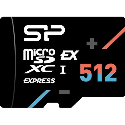 microSDXC Karte Silicon Power 512GB UHS-I U3 V30 A1 Schwarz