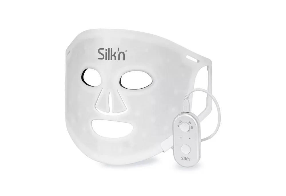 Silk'n Haarentfernungsgerät FLM100PE1001 LED Face Mask, 4 Einstellungen, 2 Modi, 100 Lämpchen