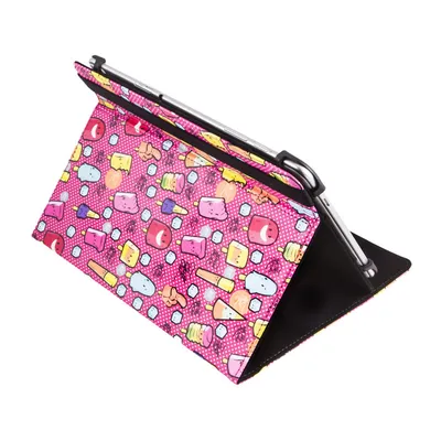 SilverHT Cool Ice Pop Bedruckte Universalhülle in Rot für 9-10,1 Zoll Tablet
