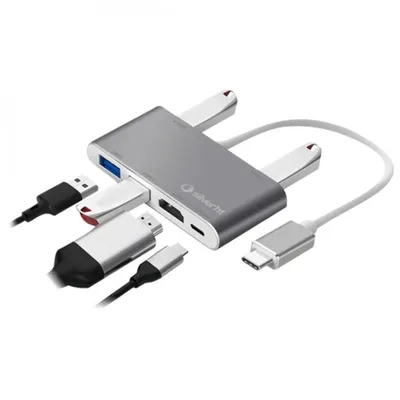 SilverHT 6-in-1 USB-C Hub