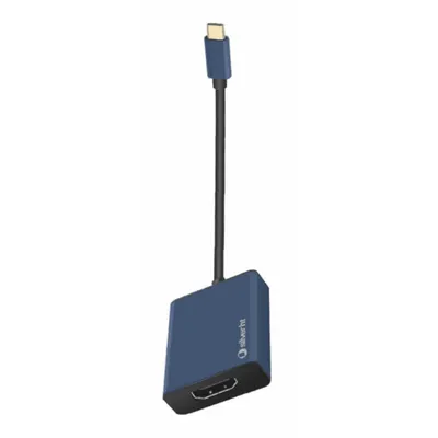 SilverHT Logan USB-C zu HDMI 4K Adapter Blau