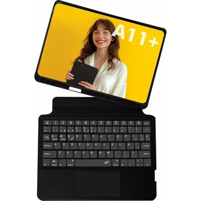 Tablet-Huelle SilverHT MAGNET TOUCH Magnetisch Bluetooth Tastatur Touchpad