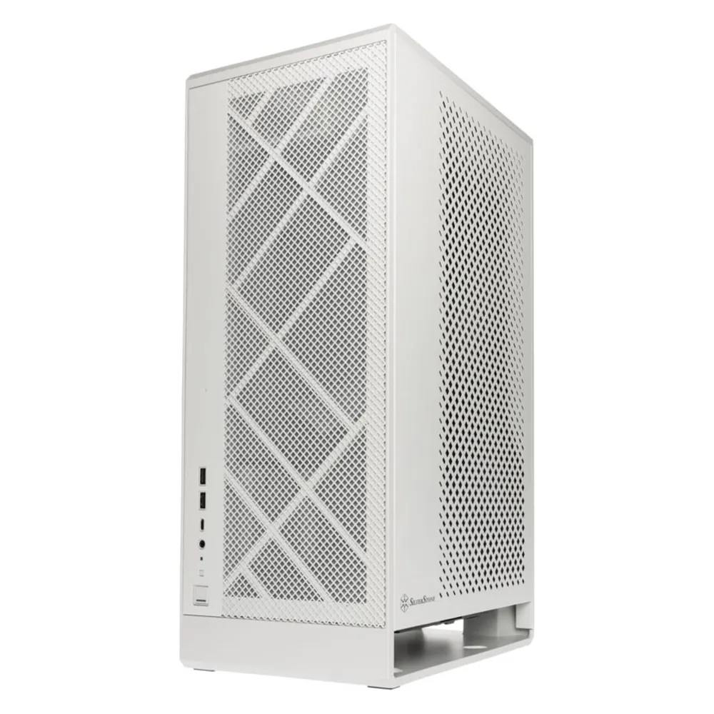 Gehäuse Mini Tower Silverstone ALTA G1M micro ATX Mini-ITX Weiß