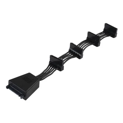 Silverstone CP06 SATA-Kabel Schwarz