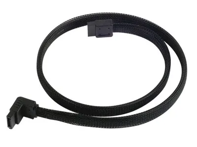 SilverStone CP08 SATA3 6Gb/s geschirmtes Kabel 50cm abgewinkelt