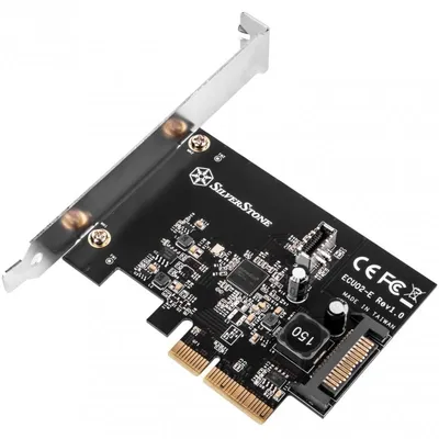 Silverstone ECU02-E Schnittstellenkarte/Adapter Eingebaut USB 3.2 Gen 2 (3.1 Gen 2)
