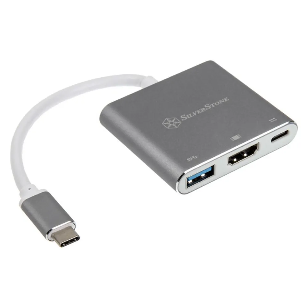 Silvertstone EP08 USB-Typ-C-Hub