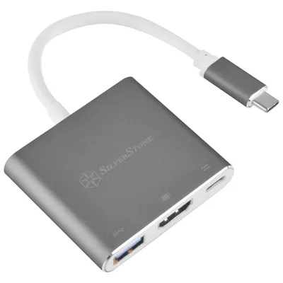Silvertstone EP08 USB-Typ-C-Hub