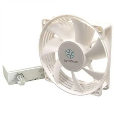 Silverstone FM92 Lüfter mit Regler, 110 mm, weiß