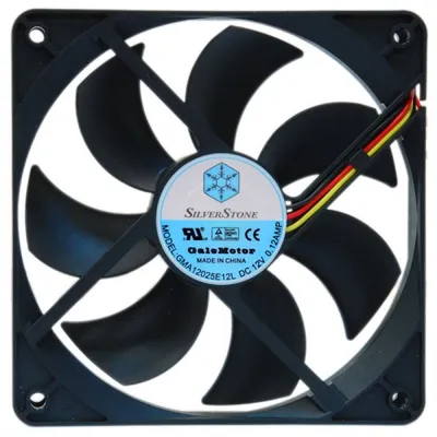 Silverstone FN 122 Ventilator Schwarz