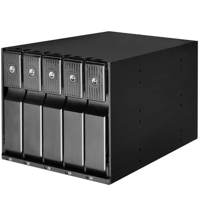 Silverstone FS305-12G Adapter für 5 Laufwerke 3,5" SAS 12GB/SATA 6GB auf 3 Einschübe 5,25"