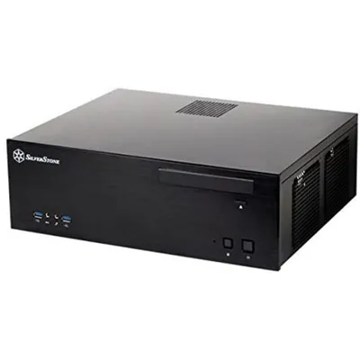 SilverStone SST-GD04B USB 3.0 Grandia HTPC Schwarz