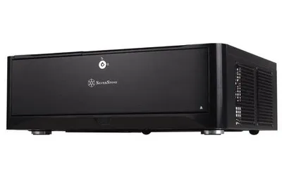 Silverstone GD06B Desktop Schwarz