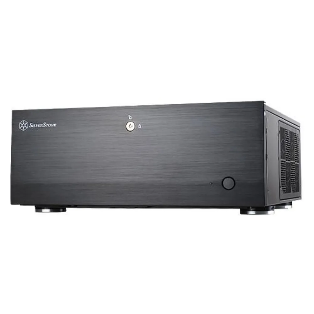 Gehäuse Silverstone Grandia GD07 HTPC Schwarz ATX EATX micro ATX