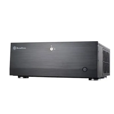 Silverstone GD07 USB-C Schwarz