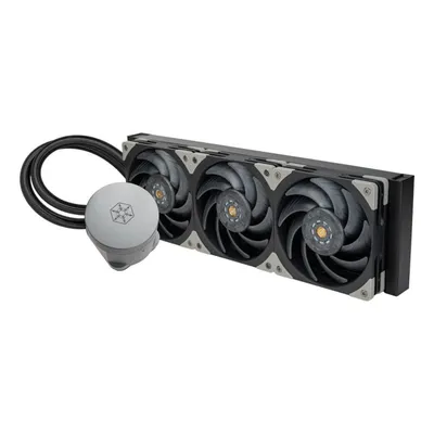 Wasserkühlung Silverstone Hailstone 360 360mm 3 PWM-Lüfter Schwarz