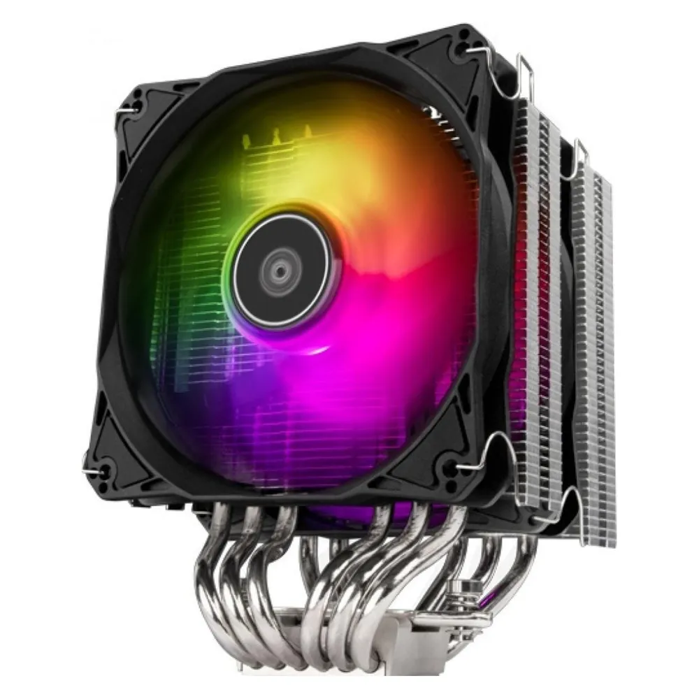 Kühlung Luft SilverStone Sockel AM5 AM4 120 mm Hydrogon D120 ARGB LED RGB
