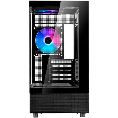 PC-Gehäuse SilverStone Lucid 04 Mini-Tower Glas RGB µATX