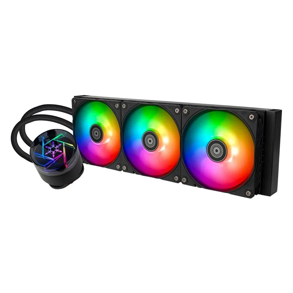 Flüssigkeitskühlung SilverStone NovaPeak 360 ARGB 360mm 3 Lüfter RGB