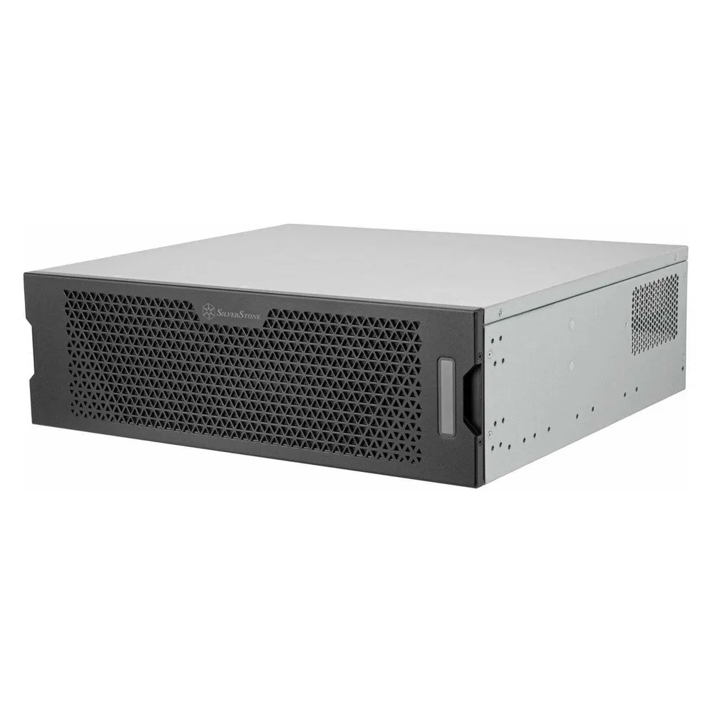 Server SilverStone RM31-MINI Rack 3U Stahl USB-C 3x Laufwerke 8 Slots