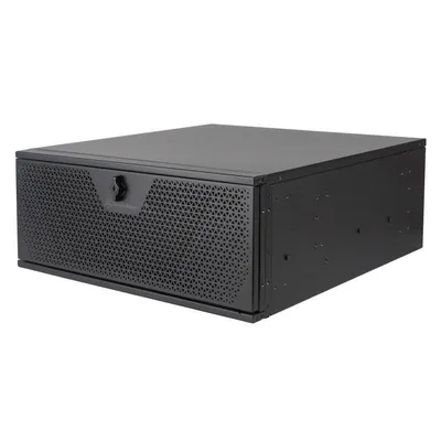 Server SilverStone SST-RM44 Rack 4U Schwarz USB-C Flüssigkeitskühlung