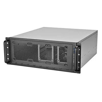 Server-Gehäuse Rack 4U SilverStone SST-RM45-360 Schwarz Stahl
