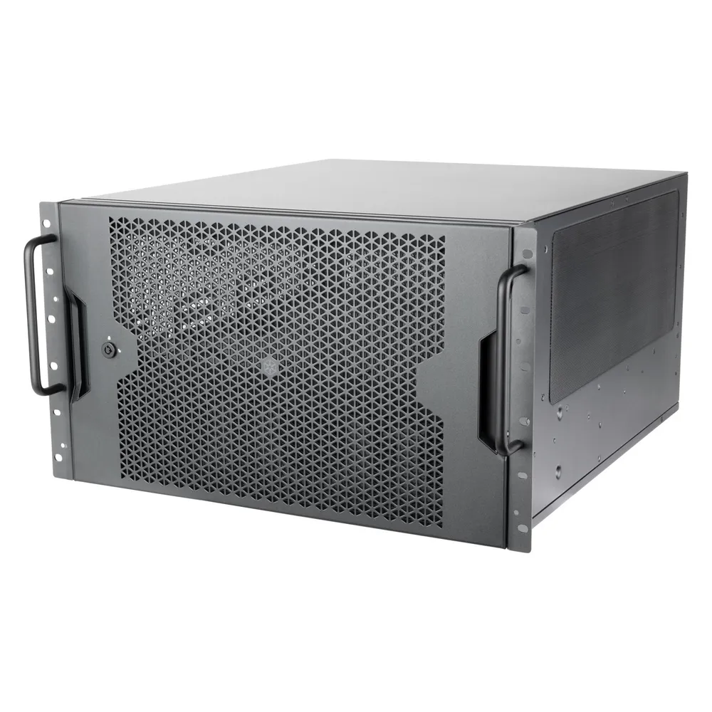 Gehäuse SilverStone RM600 Rack 6U Schwarz E-ATX Wasserkühlung