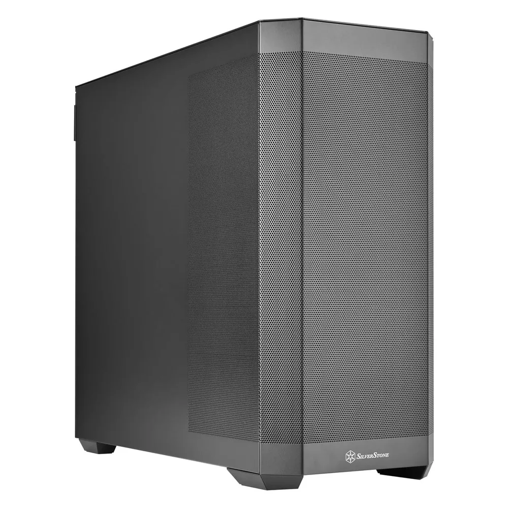 PC-Gehäuse SilverStone SETA H2 SST-SEH2-B Mesh-Front ATX/EPS Schwarz