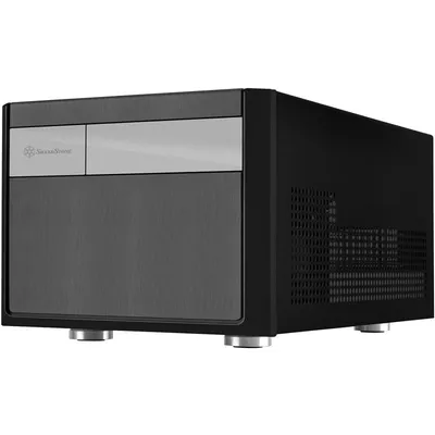 Silverstone SST-SG11B Computer-Gehäuse Small Form Factor (SFF) Schwarz