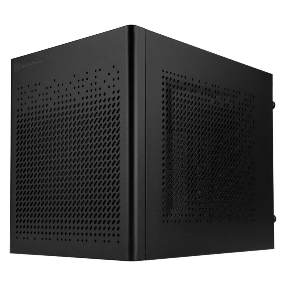 PC-Gehäuse SilverStone SUGO 16 Schwarz Mini-ITX Mini-DTX Mesh Stahl
