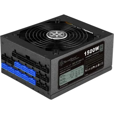 Silverstone ST1500-TI Netzteil 1500 W 20+4 pin ATX ATX Schwarz