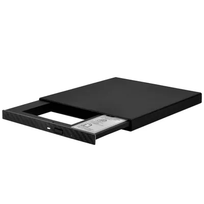 Silverstone TS14 ODD-Gehäuse 6,35 cm (2.5") SATA Schwarz