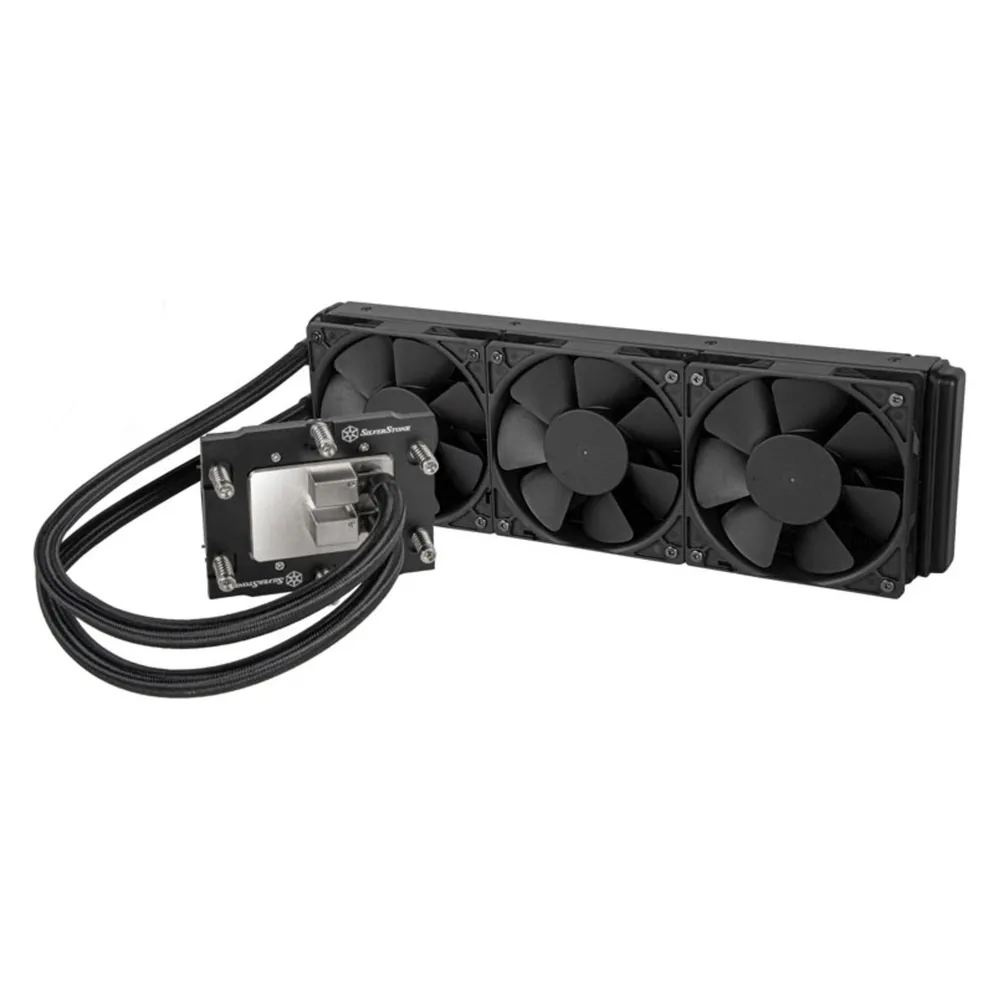 Flüssigkeitskühlung SilverStone XE360-SP5 360mm 3 Lüfter Schwarz