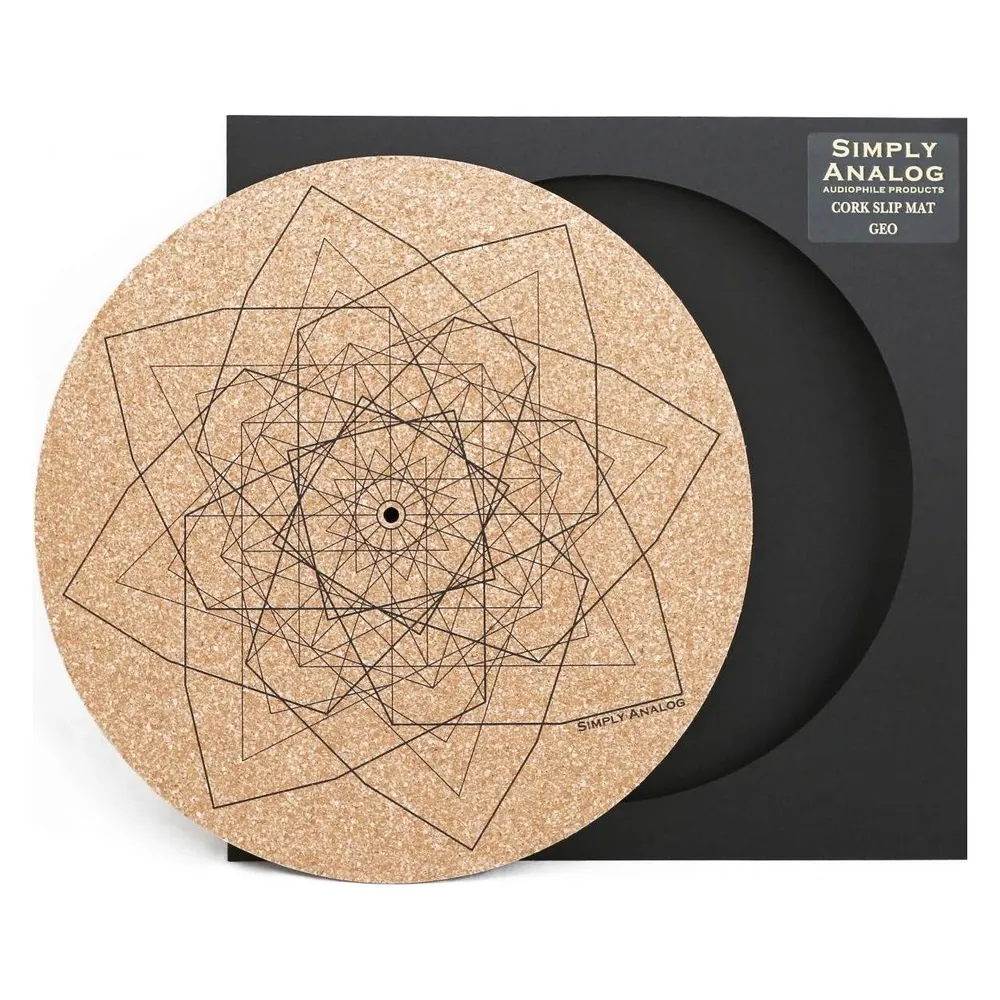 Simply Analog Cork Slipmat - GEO