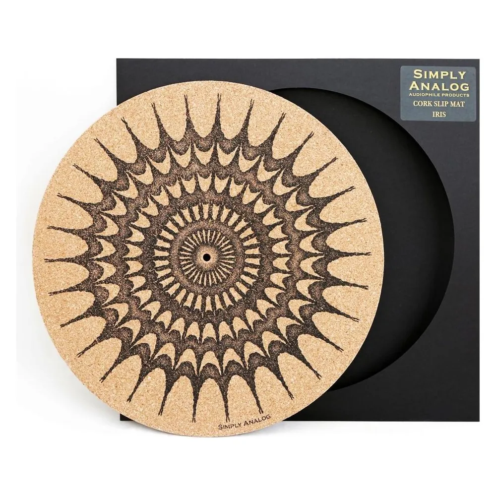 Simply Analog Cork Slipmat - Iris