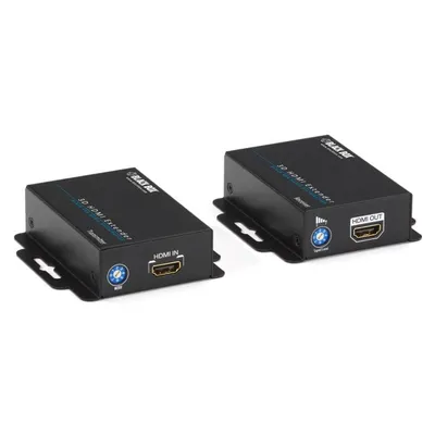 AV-HDMI-Verlängerer 60 m Sender Empfänger 3D Black Box VX-HDMI-TP-3D40M