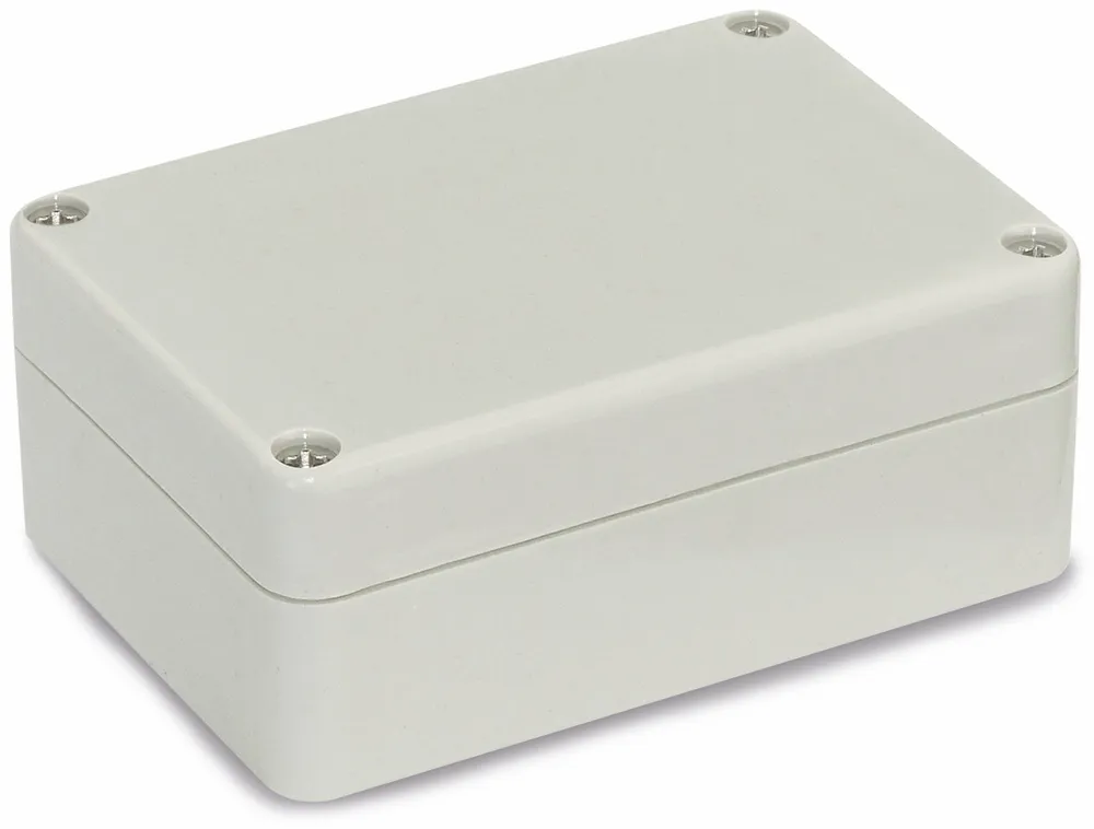 Modulgehäuse ABS, 83x58x33 mm, IP65, lichtgrau