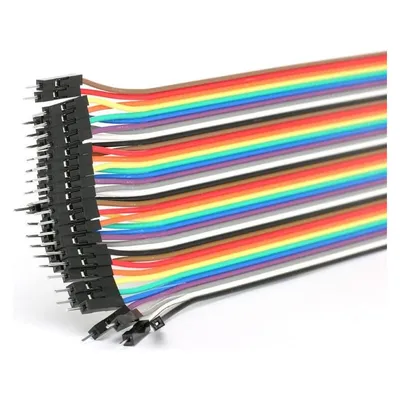Steckboard-Verbindungsleitungen, Stecker/Stecker, 40-polig