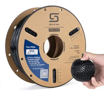 Filament PEBA Siraya Tech ST3025 Flexibel Leicht Hohe Festigkeit 3D